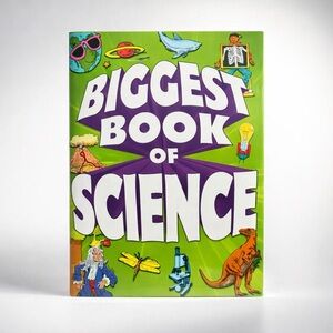 KIDS BOOKS - Biggest Book of Science - Green
